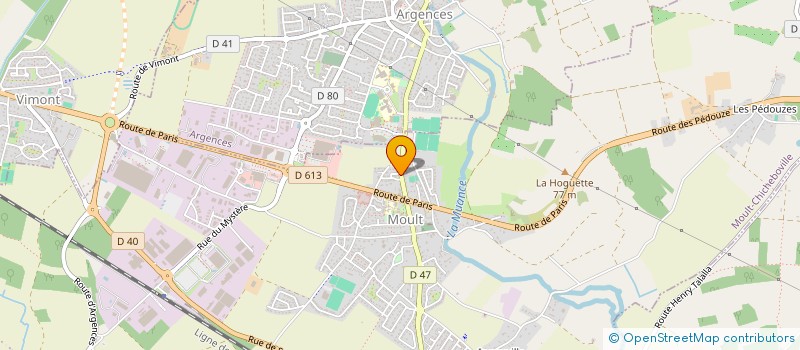 localisation de l'entreprise BIARD AGRI-TRANSPORT  MOULT-CHICHEBOVILLE