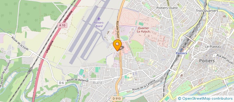 localisation de l'entreprise BIARD BC  BIARD