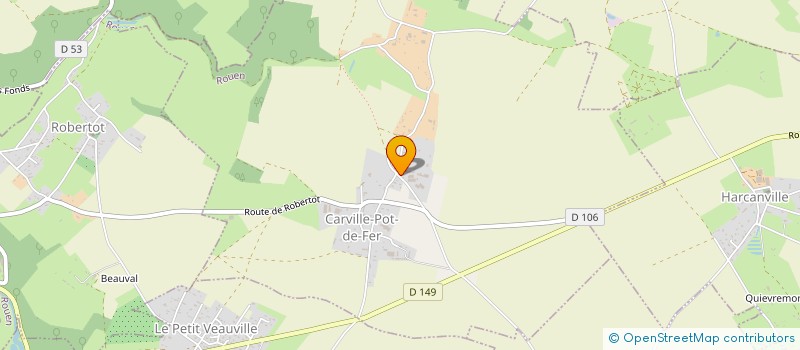 localisation de l'entreprise BIARD INVEST  CARVILLE-POT-DE-FER