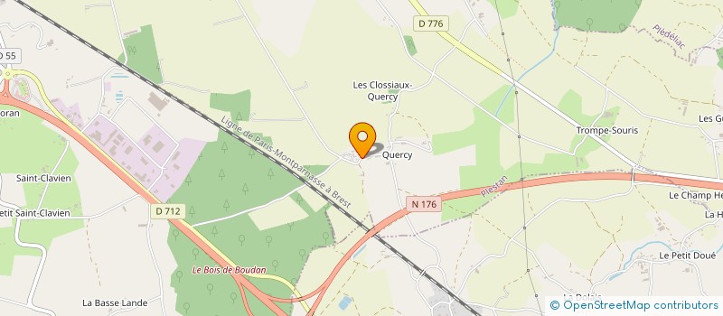 localisation de l'entreprise BIARD-RONDEL  PLESTAN