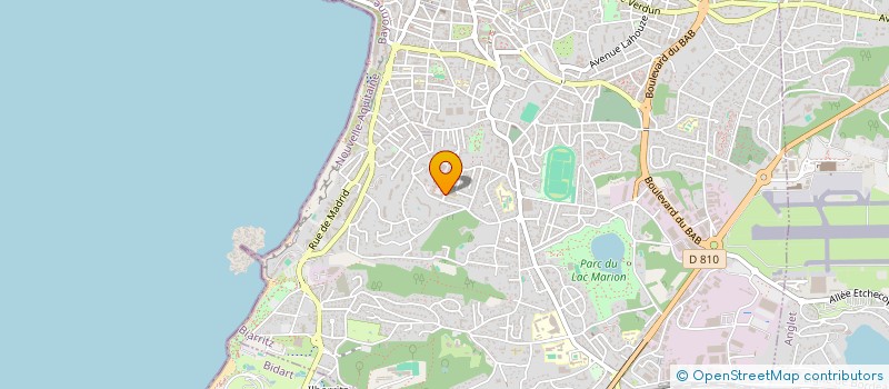 localisation de l'entreprise BIARRITZ YOSEIKAN-BUDO à BIARRITZ
