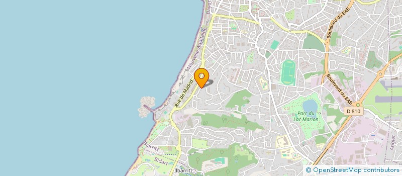 localisation de l'entreprise BIARRITZEKO JAUZIAK à BIARRITZ
