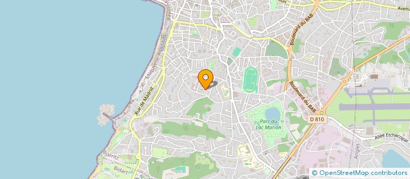 localisation de l'entreprise BIARRITZTARRAK à BIARRITZ