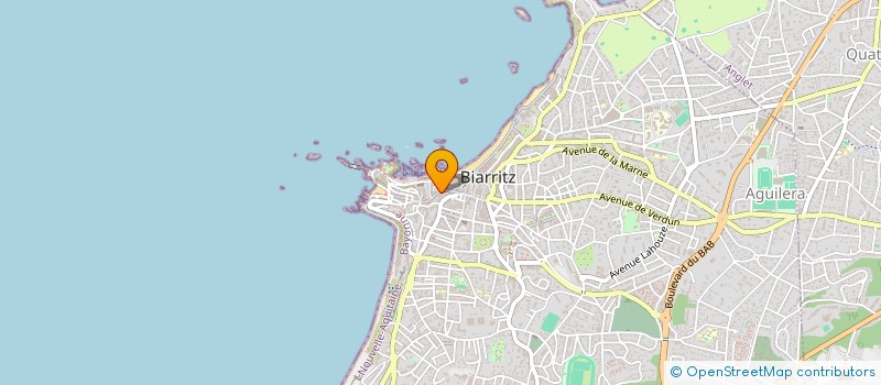 localisation de l'entreprise BIARRO à BIARRITZ