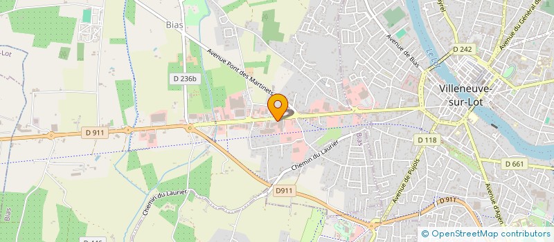 localisation de l'entreprise BIAS AVENUE  BIAS