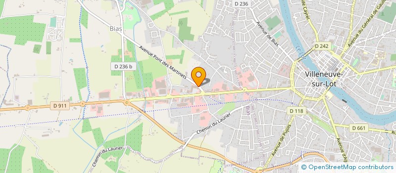 localisation de l'entreprise BIAS VELO 47  BIAS