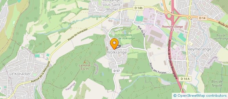 localisation de l'entreprise BIASIATO à THIONVILLE