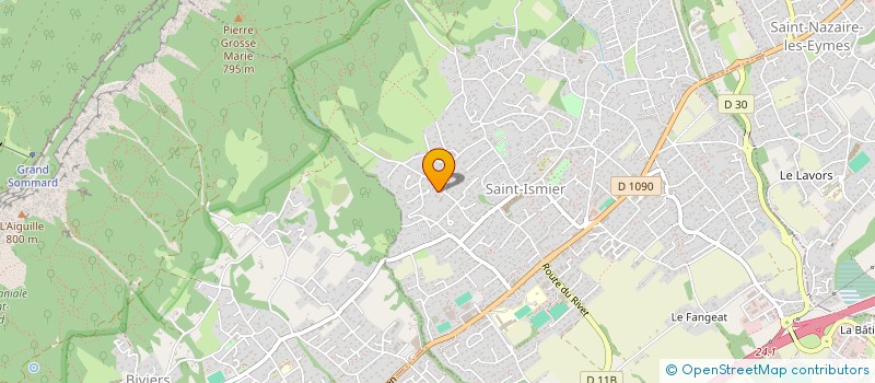 localisation de l'entreprise BIASIO à SAINT-ISMIER