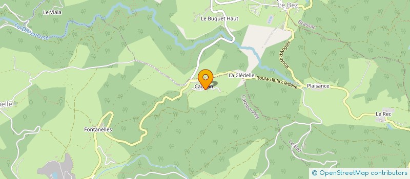 localisation de l'entreprise BIAU  CAMBOUNES