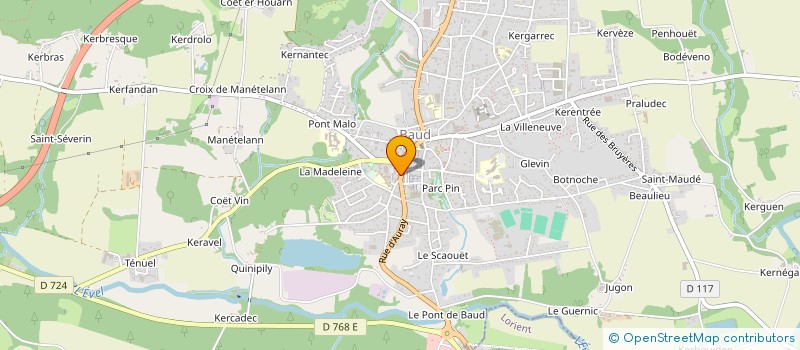 localisation de l'entreprise BIAUD IMMOBILIER  VANNES