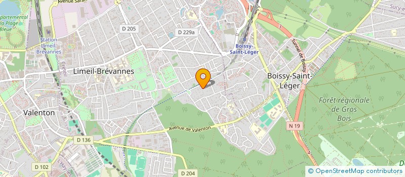 localisation de l'entreprise BIAVILLON à LIMEIL-BREVANNES