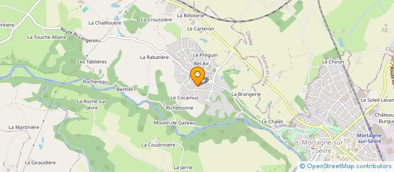 localisation de l'entreprise BIB 85  MORTAGNE-SUR-SEVRE