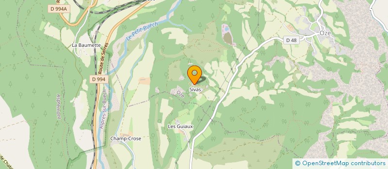 localisation de l'entreprise BIB HOLDING  OZE