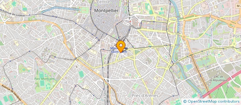 localisation de l'entreprise BIB'S à MONTPELLIER