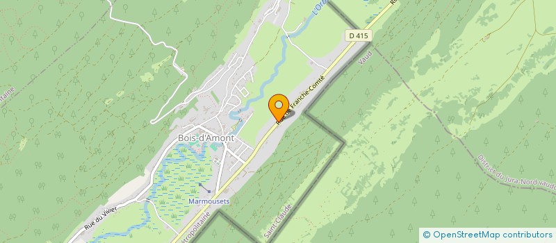 localisation de l'entreprise BIB'S IMMOBILIER  BOIS-D'AMONT