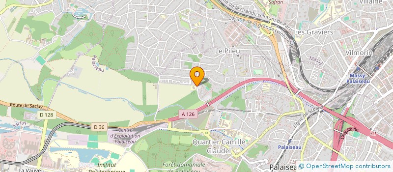 localisation de l'entreprise BIBA DES MARNIERES à PALAISEAU