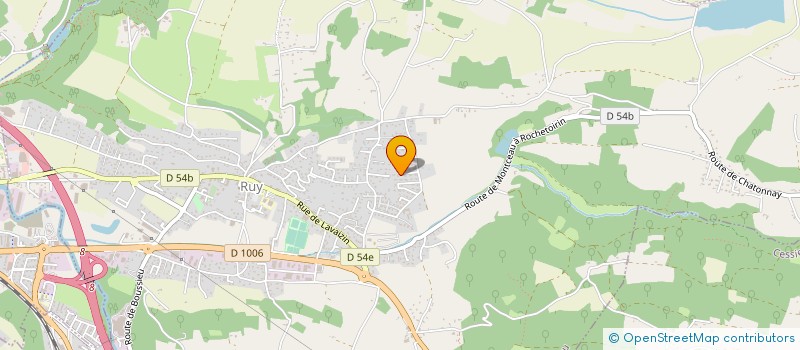 localisation de l'entreprise BIBARON  RUY-MONTCEAU