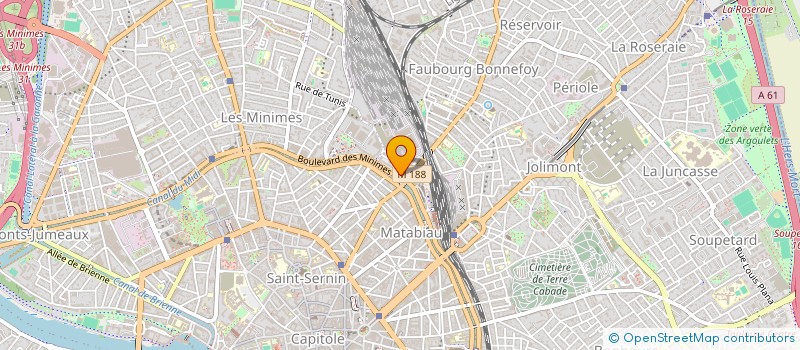 localisation de l'entreprise BIBASA à TOULOUSE
