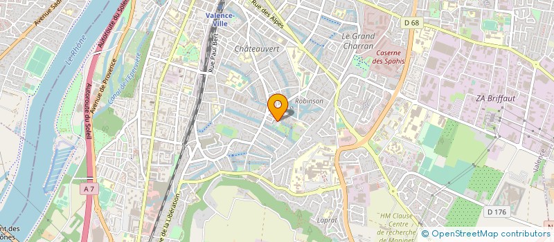 localisation de l'entreprise BIBELLULE à VALENCE