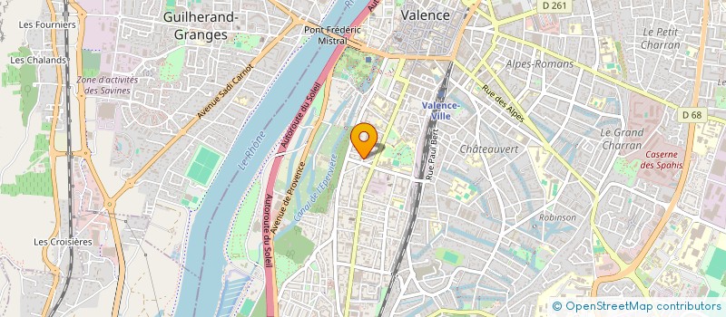 localisation de l'entreprise BIBELLULE VH à VALENCE