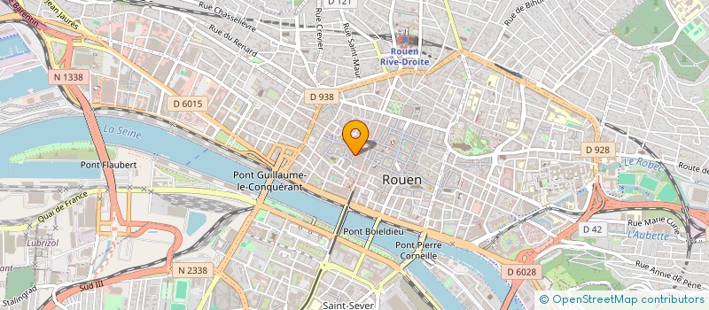 localisation de l'entreprise BIBELOT à ROUEN