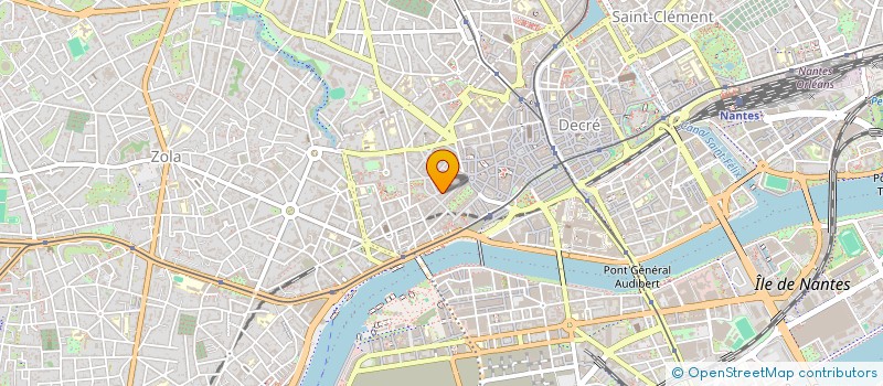 localisation de l'entreprise BIBELOTS & BIZARRERIES  NANTES