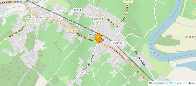 localisation de l'entreprise BIBENS AUTOS à PORTETS