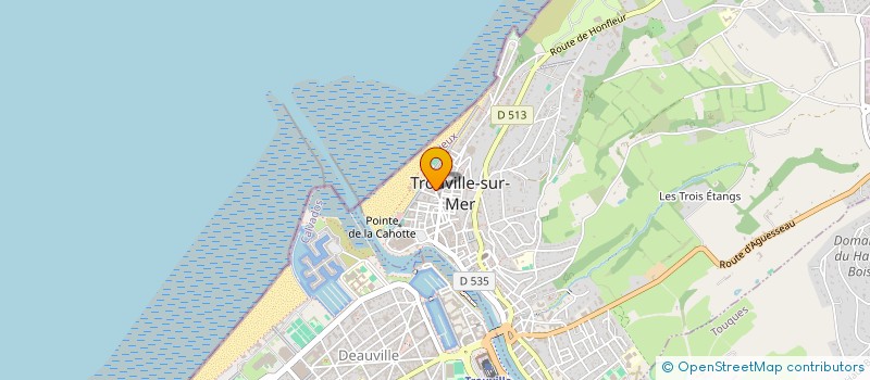 localisation de l'entreprise BIBETTE à TROUVILLE-SUR-MER