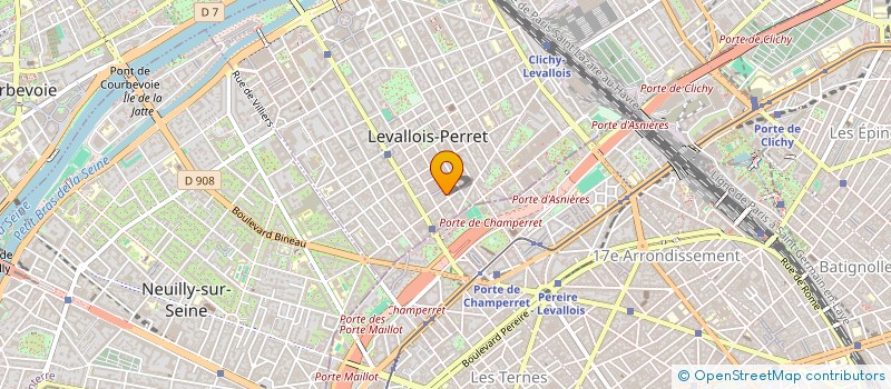 localisation de l'entreprise BIBI à LEVALLOIS-PERRET