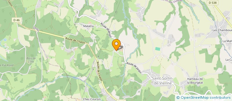 localisation de l'entreprise BIBI BELLE DES BOIS  SAINT-SORLIN-DE-VIENNE