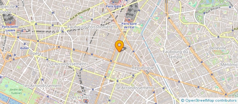 localisation de l'entreprise BIBI COIFFURE  PARIS