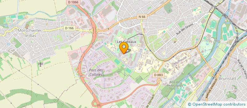 localisation de l'entreprise BIBI EXPRESS  MULHOUSE