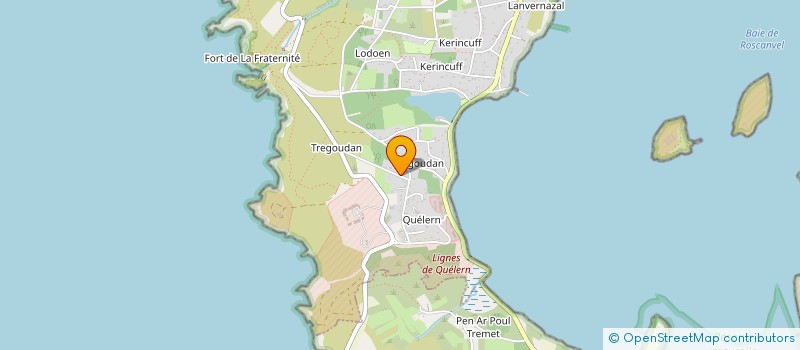 localisation de l'entreprise BIBI INVEST  ROSCANVEL