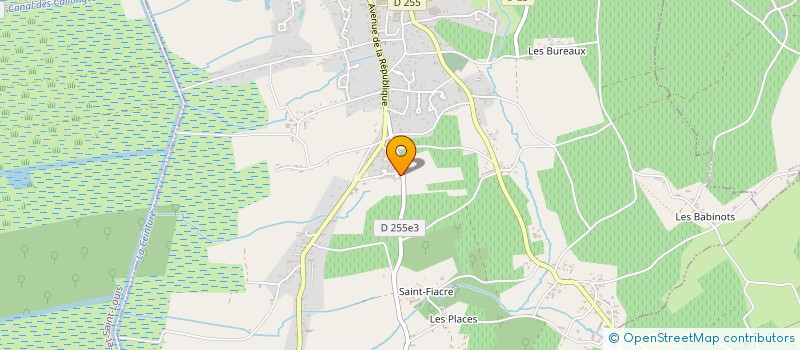 localisation de l'entreprise BIBI SNACK à SAINT-CIERS-SUR-GIRONDE