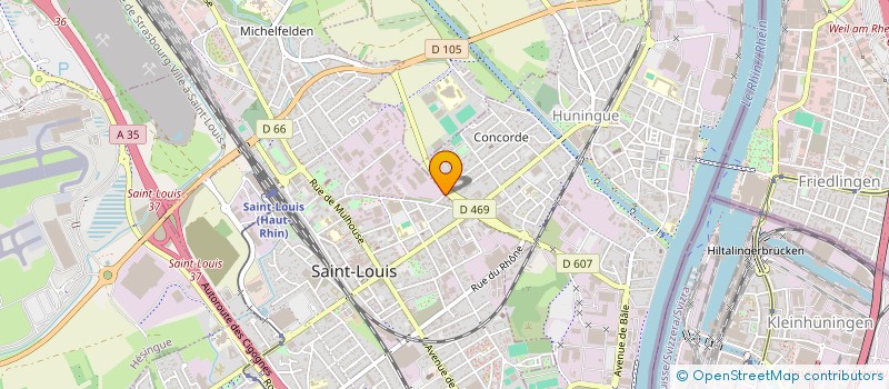 localisation de l'entreprise BIBIACACIAS  SAINT-LOUIS