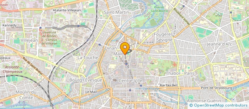 localisation de l'entreprise BIBIANA à RENNES