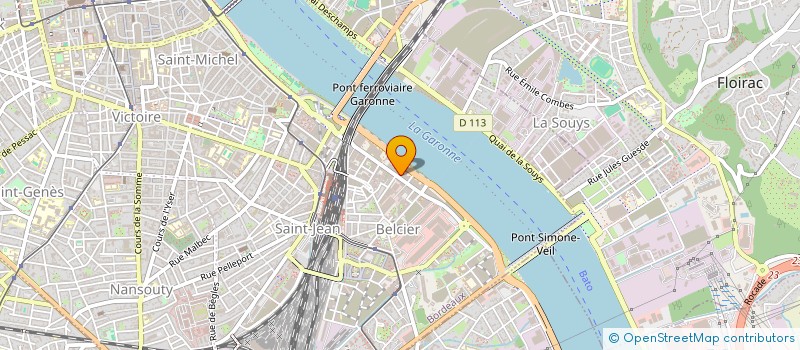 localisation de l'entreprise BIBIBAP LABOCA  BORDEAUX