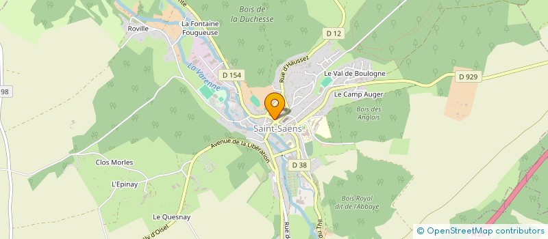 localisation de l'entreprise BIBICH & CO  SAINT-SAENS