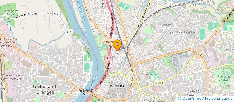 localisation de l'entreprise BIBICHE  BOURG-LES-VALENCE