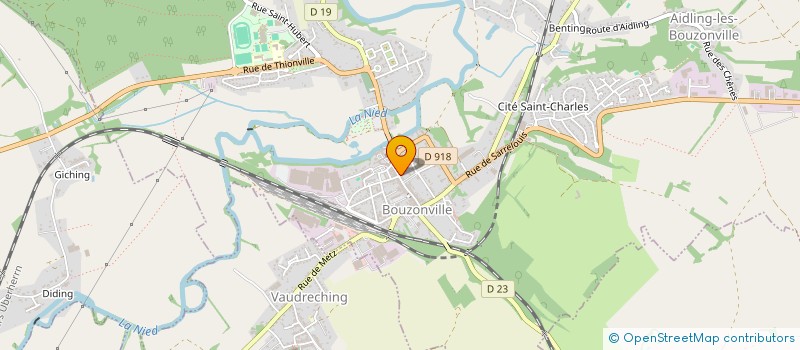 localisation de l'entreprise BIBICHE EVENTS  BOUZONVILLE