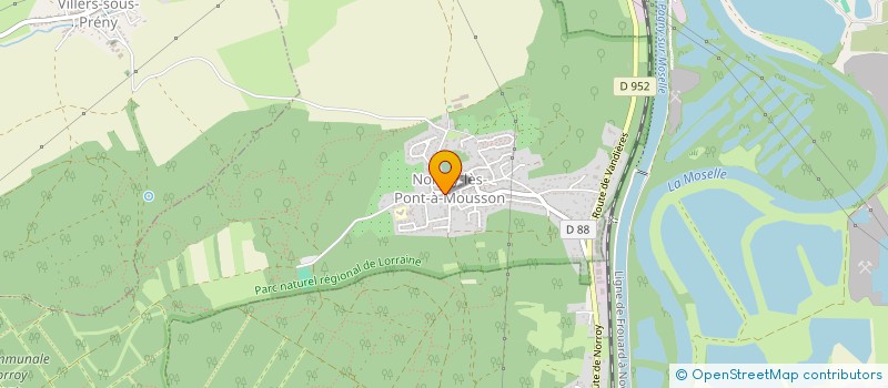 localisation de l'entreprise BIBICHE FAMILY  NORROY-LES-PONT-A-MOUSSON