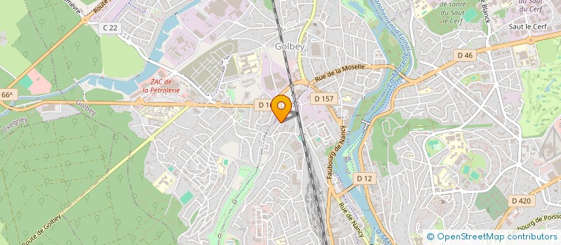 localisation de l'entreprise BIBICHE & LO. à EPINAL