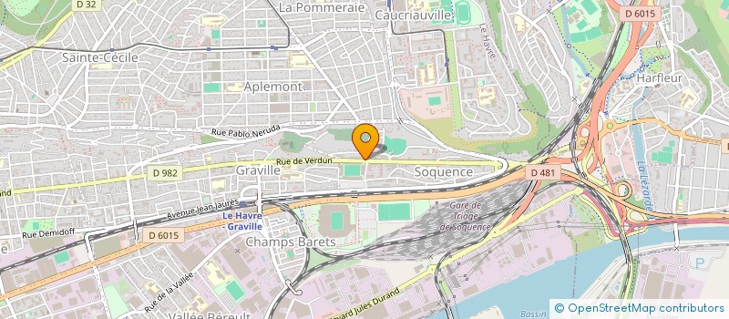 localisation de l'entreprise BIBINO PIZZAS à LE HAVRE