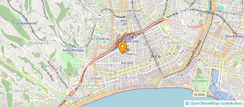 localisation de l'entreprise BIBINOBI à NICE