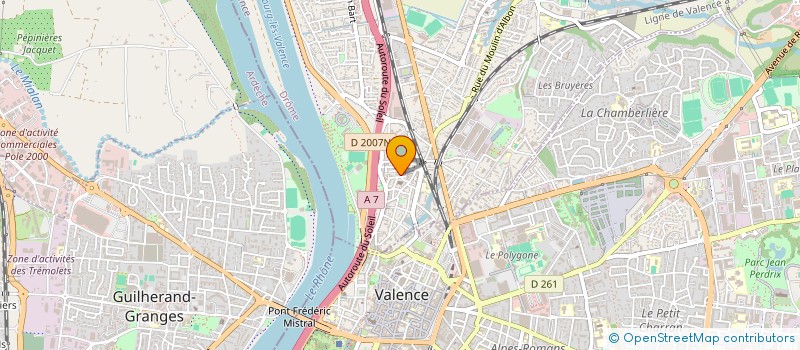 localisation de l'entreprise BIBISOTE  BOURG-LES-VALENCE