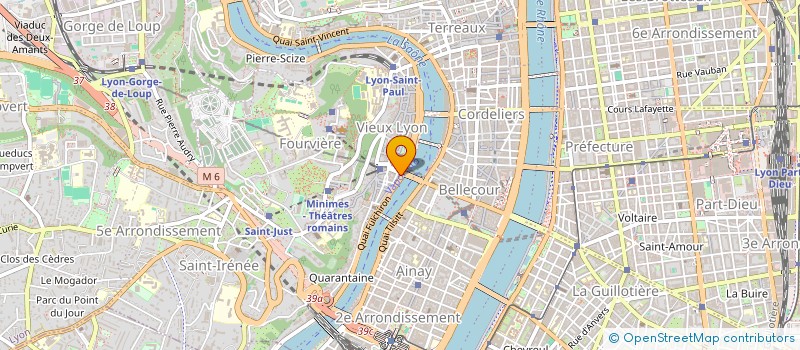localisation de l'entreprise BIBLIO à LYON