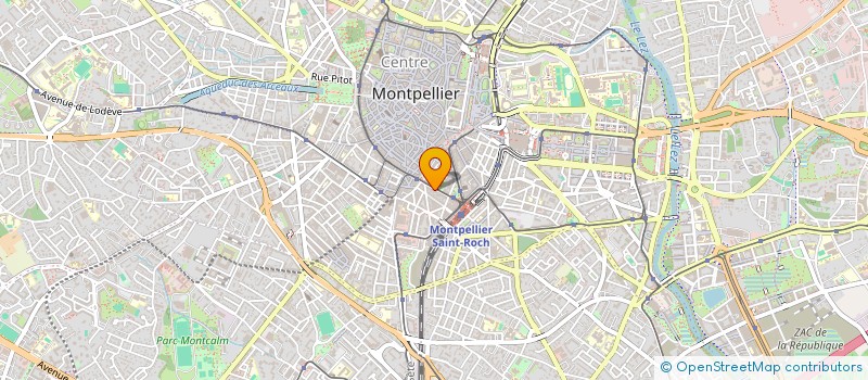 localisation de l'entreprise BIBLIO CLUB ESOTERIQUE à MONTPELLIER