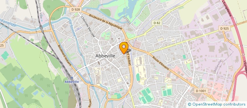 localisation de l'entreprise BIBLIO DE DOC PEDAGO à ABBEVILLE