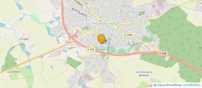 localisation de l'entreprise BIBLIOBULLE  AIZENAY