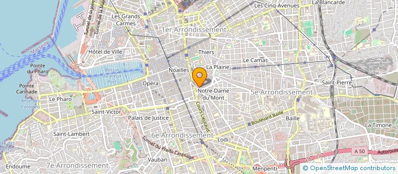 localisation de l'entreprise BIBLIOCOFFEE  MARSEILLE